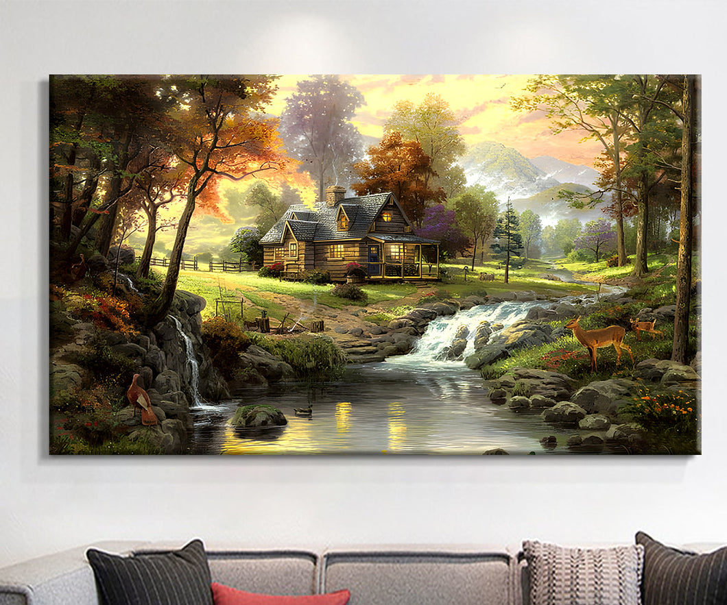 canvas printed painting