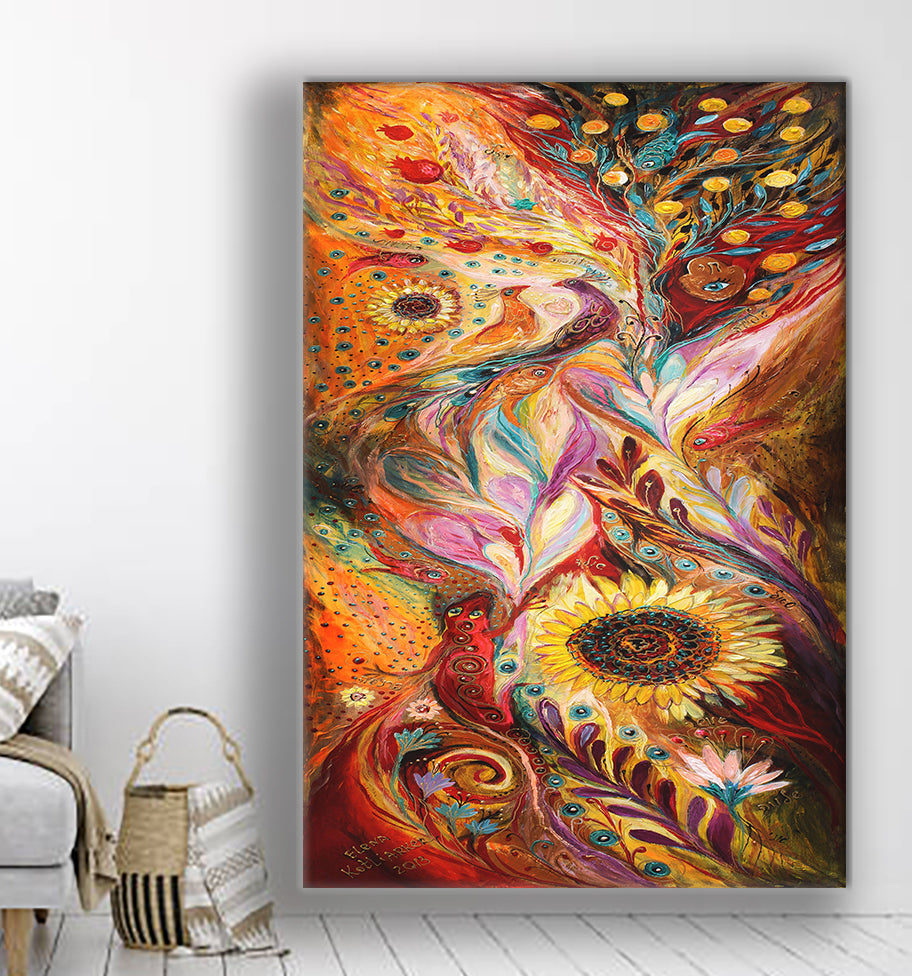 canvas printed painting