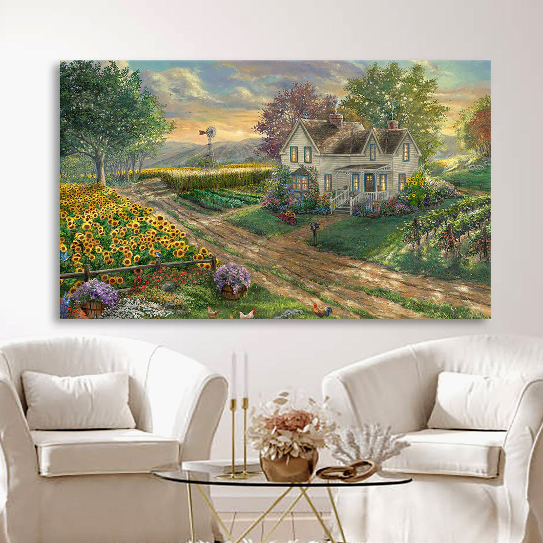 canvas printed painting