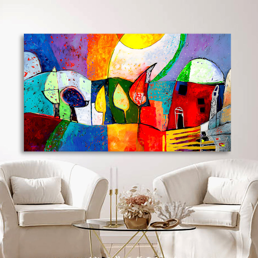 canvas printed painting