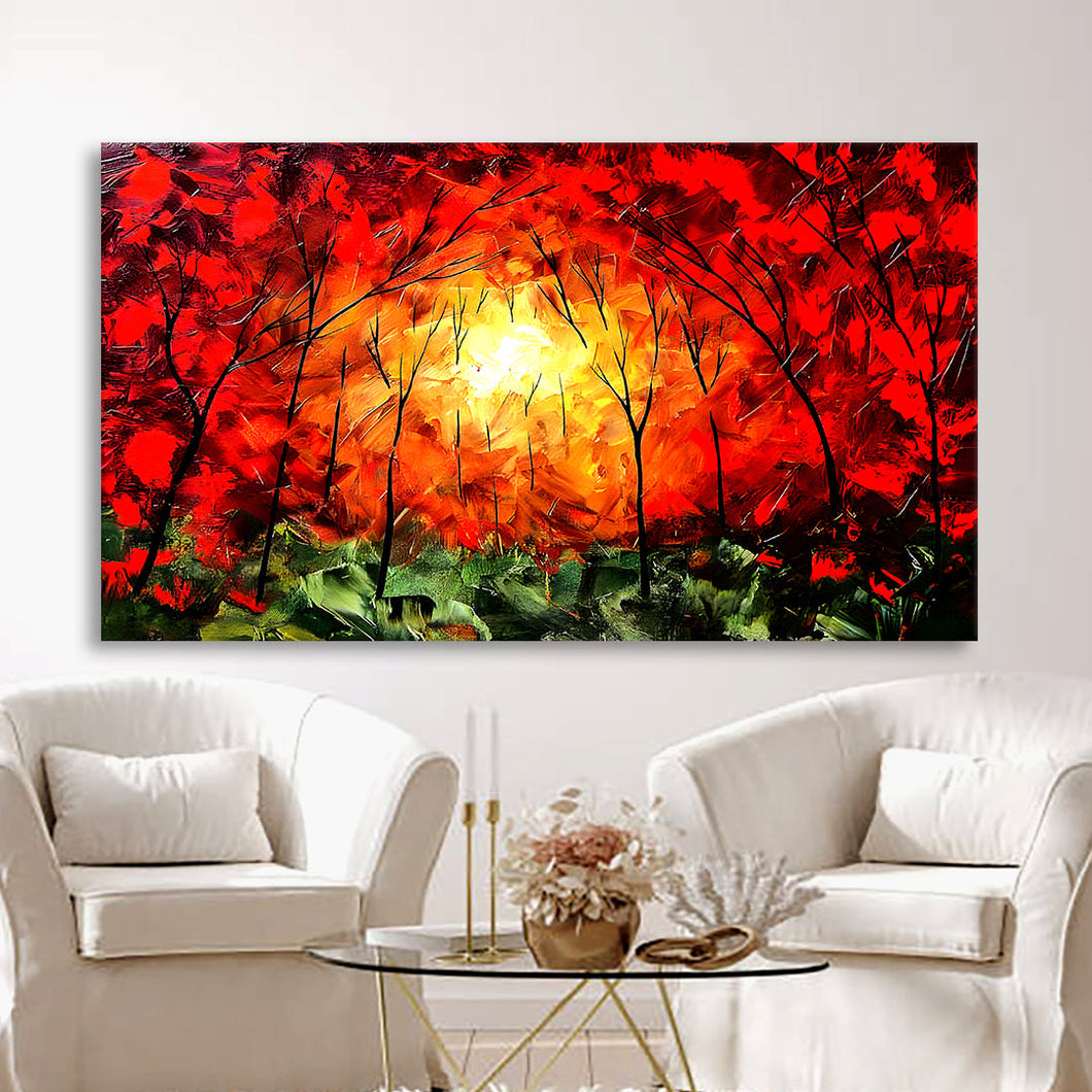 canvas printed painting